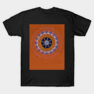 orange eye mandala T-Shirt